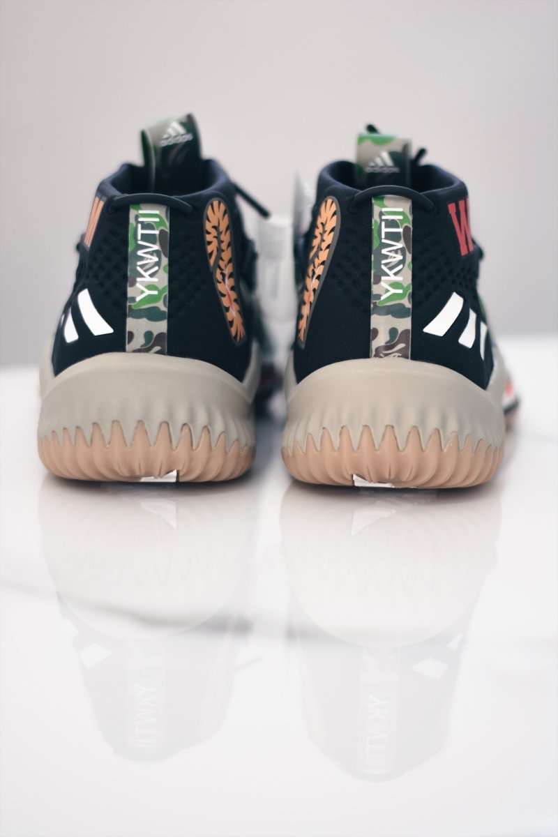 Adidas Dame 4 A Bathing Ape Camo