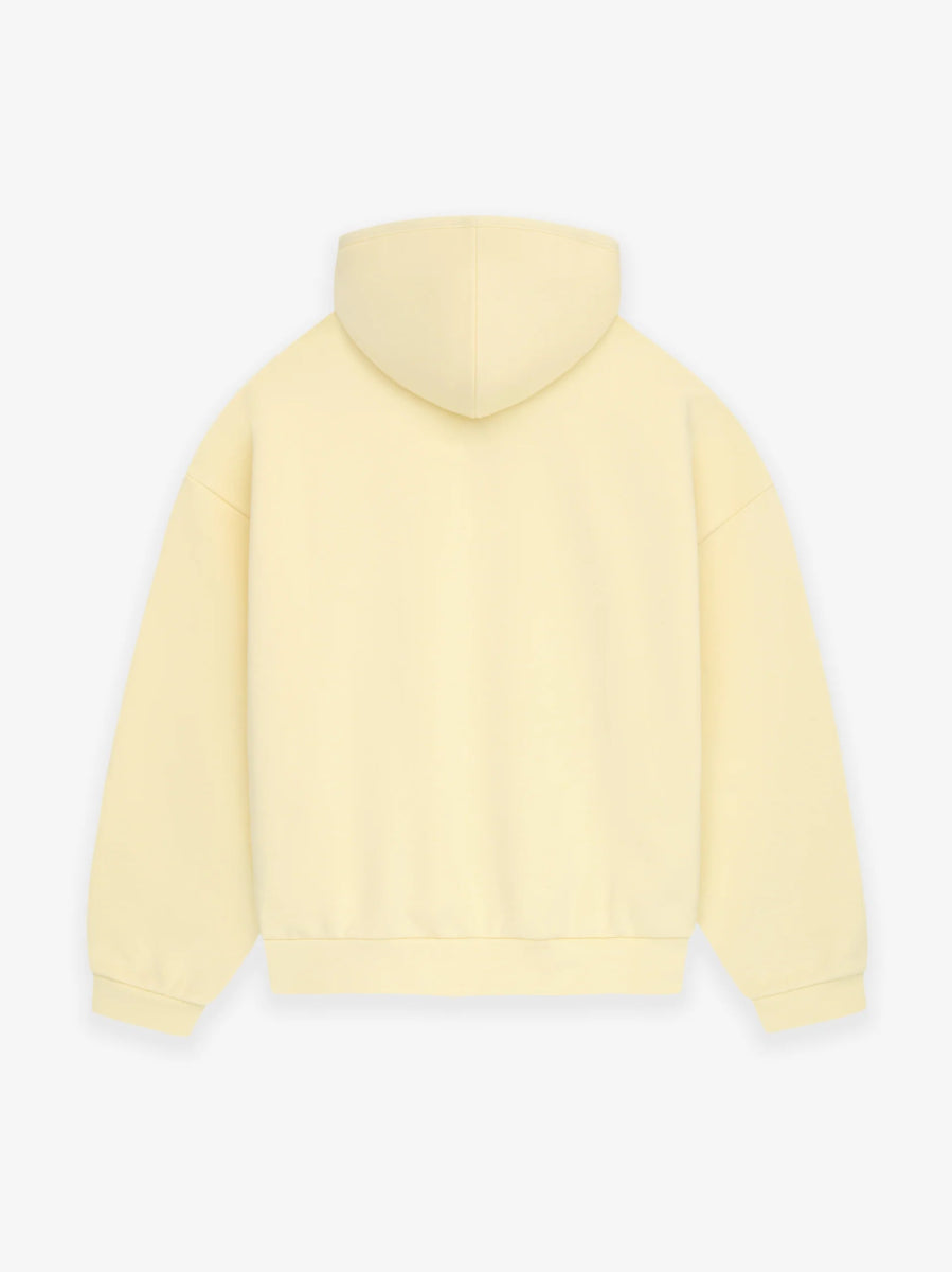 Fear of god essentials yellow hoodie on sale