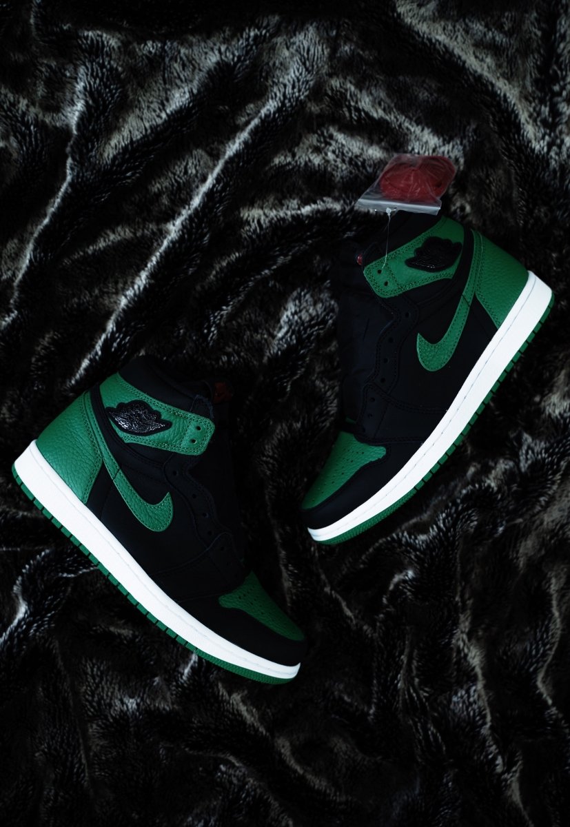 Jordan 1 Retro High Pine Green Black