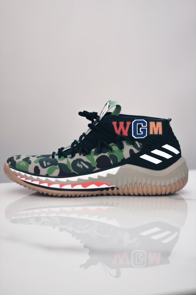 Adidas Dame 4 A Bathing Ape Camo - La Familia Street Culture - Adidas