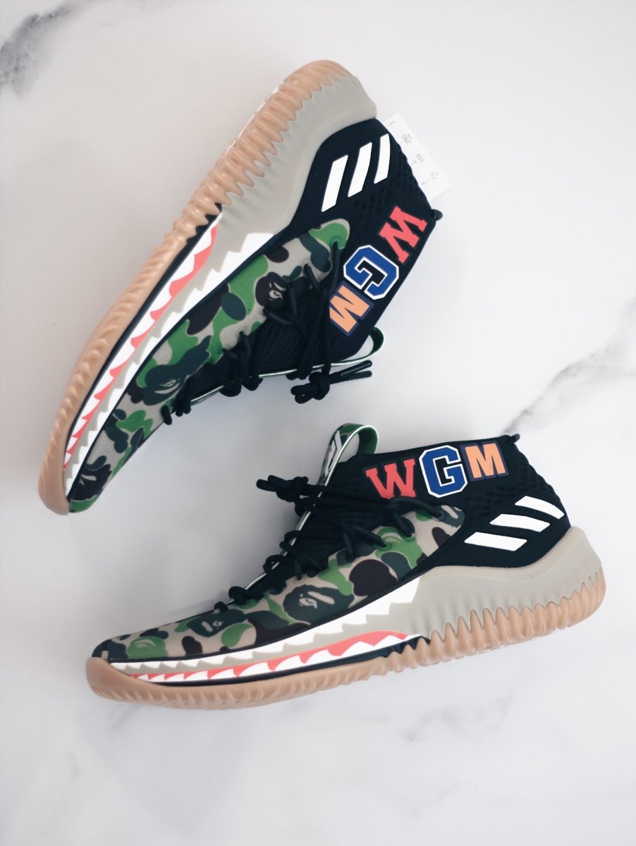 Adidas Dame 4 A Bathing Ape Camo - La Familia Street Culture - Adidas