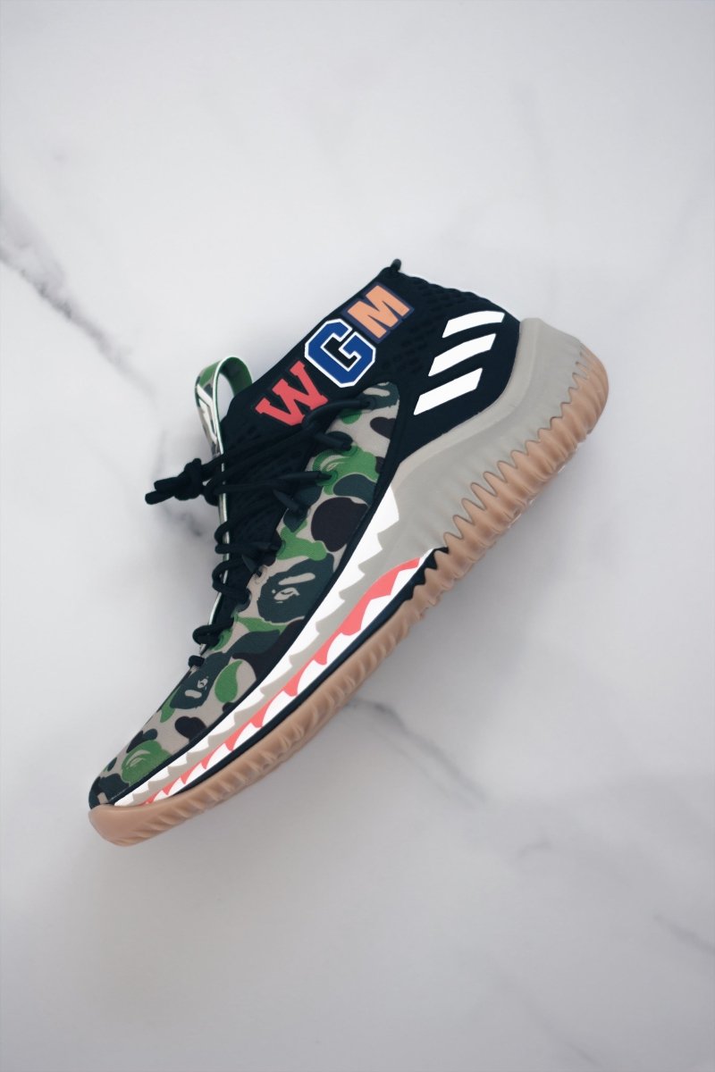 Adidas Dame 4 A Bathing Ape Camo - La Familia Street Culture - Adidas