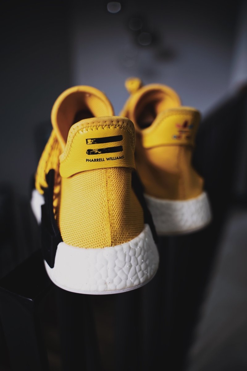 Adidas nmd hu pharrell human race yellow best sale