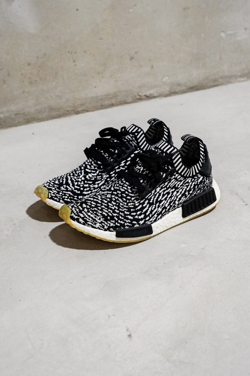 Nmd primeknit zebra on sale