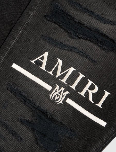 Amiri MA Bar Logo Jean Aged Black - La Familia Street Culture - Amiri