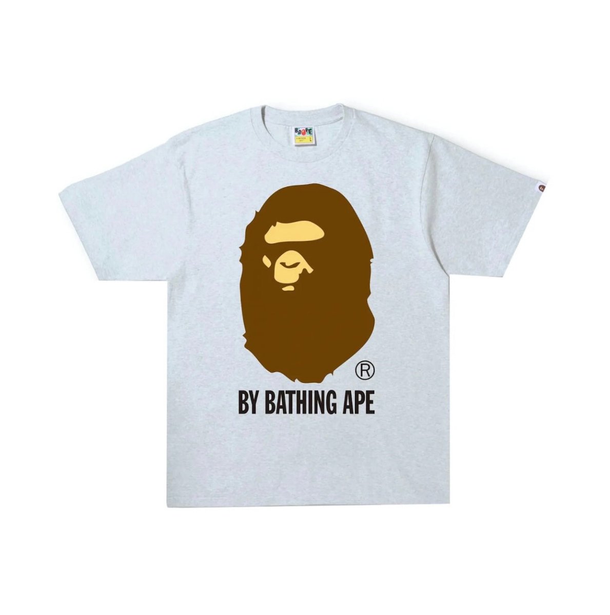 Bape By Bathing Ape Tee- Gray - La Familia Street Culture - BAPE