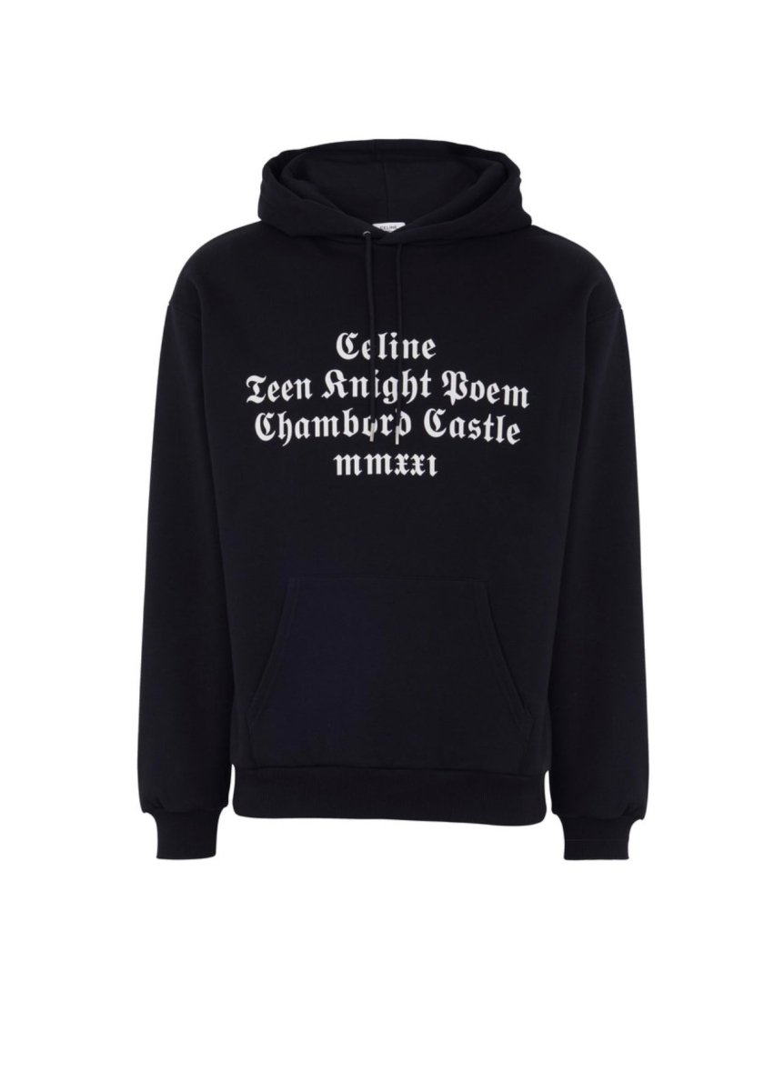 Celine Paris Hoodie Black - La Familia Street Culture - Celine