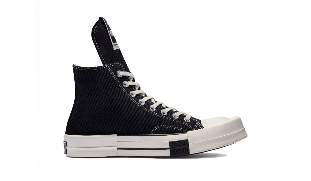 Converse TURBODRK Chuck taylor All-Star 70 Hi Rick Owens DRKSHDW Black - La Familia Street Culture - Converse Chuck taylor