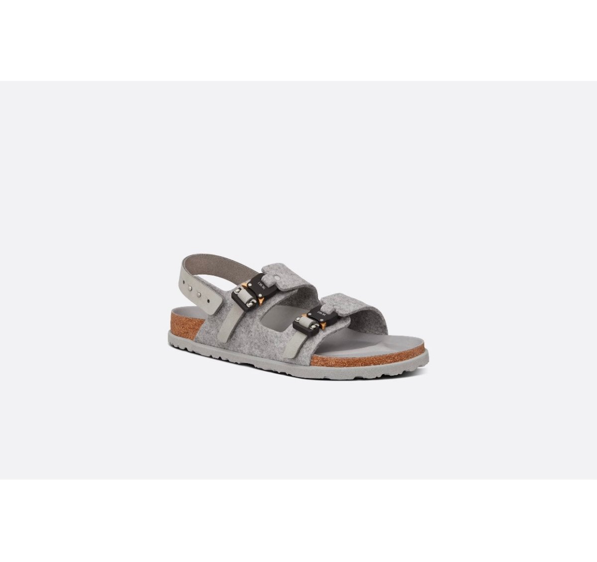 Dior By Birkenstock Milano Sandal Grey - La Familia Street Culture - CHRISTIAN DIOR BIRKENSTOCK