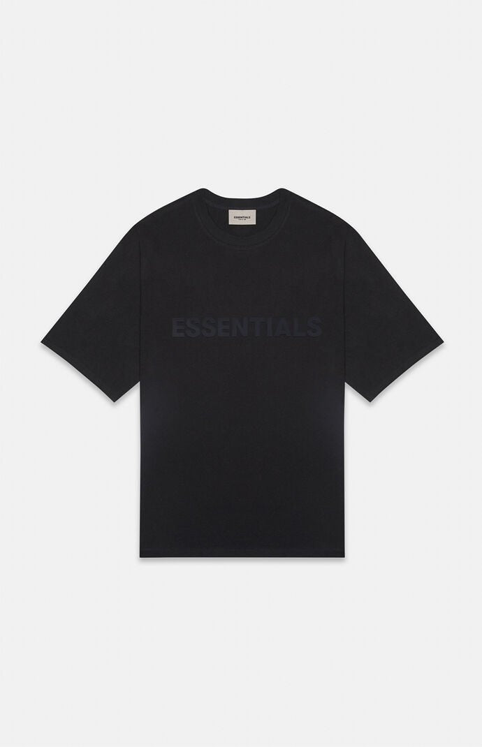 Fear of God Essentials Black T-Shirt - La Familia Street Culture - FEAR OF GOD