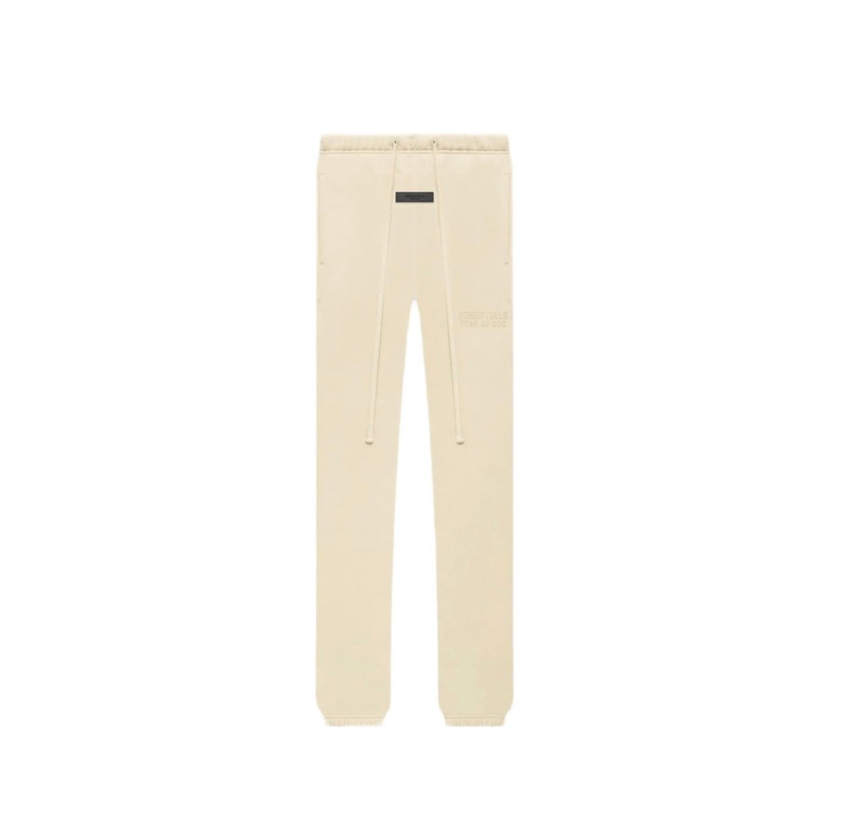 Fear Of God Essentials Logo Sweat Pants - Egg Shell - La Familia Street Culture - FEAR OF GOD