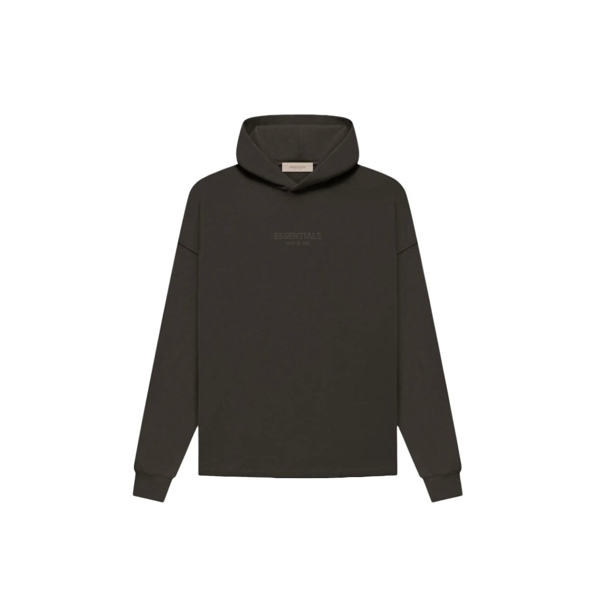 Fear Of God Essentials relaxed logo popover hoody off black La Familia Street Culture ZAR4 500.00 La Familia Street Culture