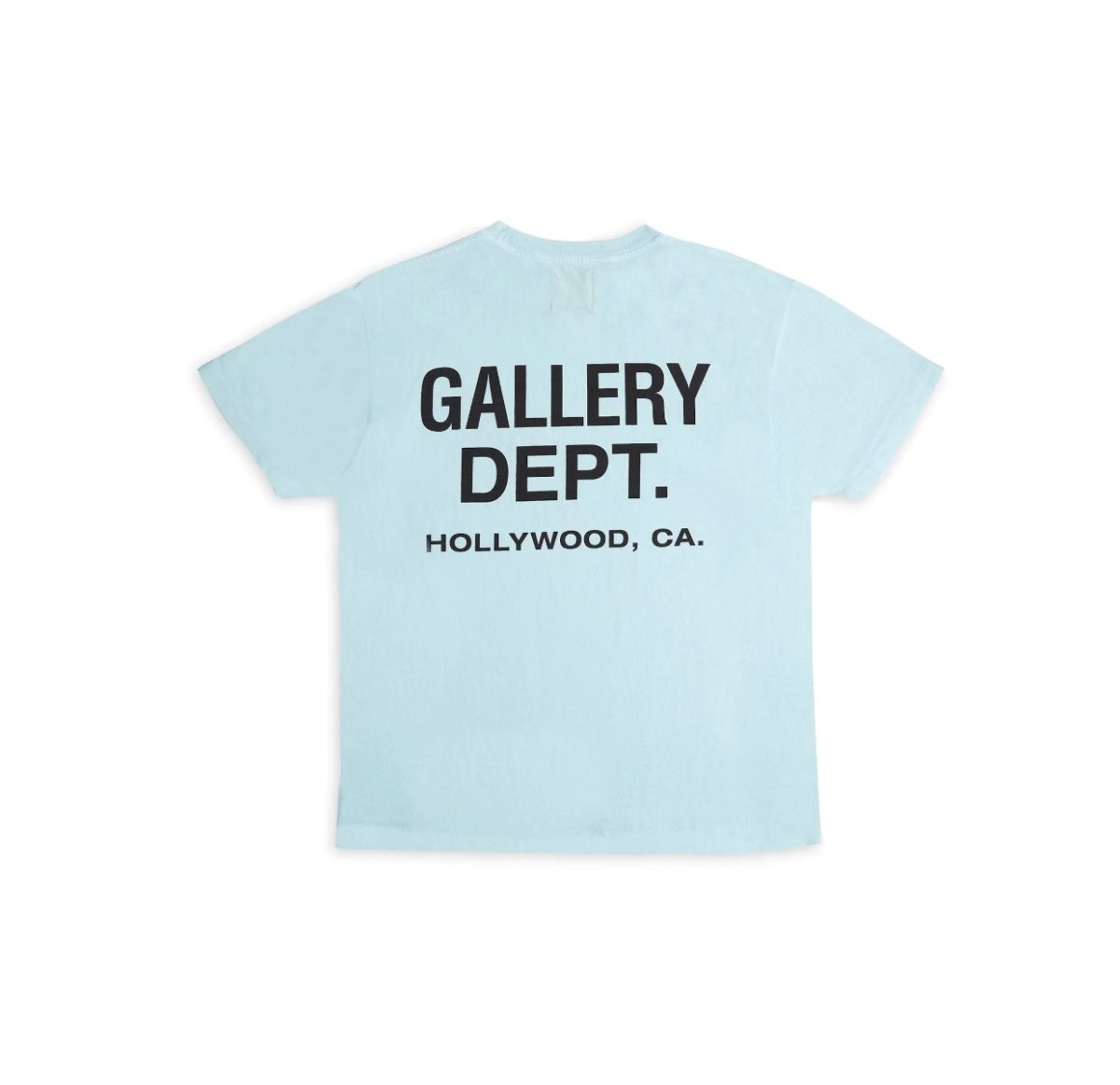 Gallery Dept. Baby Blue Logo Souvenir Short Sleeve T- Shirt - La Familia Street Culture - Gallery Dept.