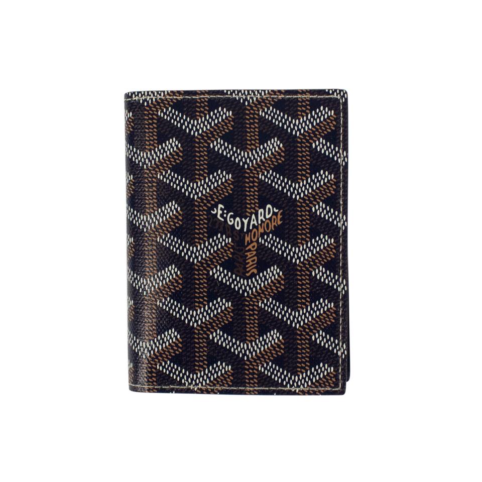 Goyard Saint Marc's Navy Chevron Card Case Wallet - La Familia Street Culture - Goyard