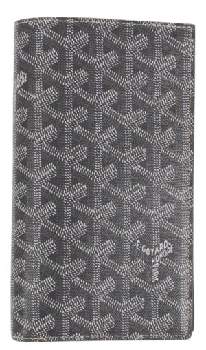 Goyard Saint Roch Gray Chevron Card Case Wallet - La Familia Street Culture - Goyard