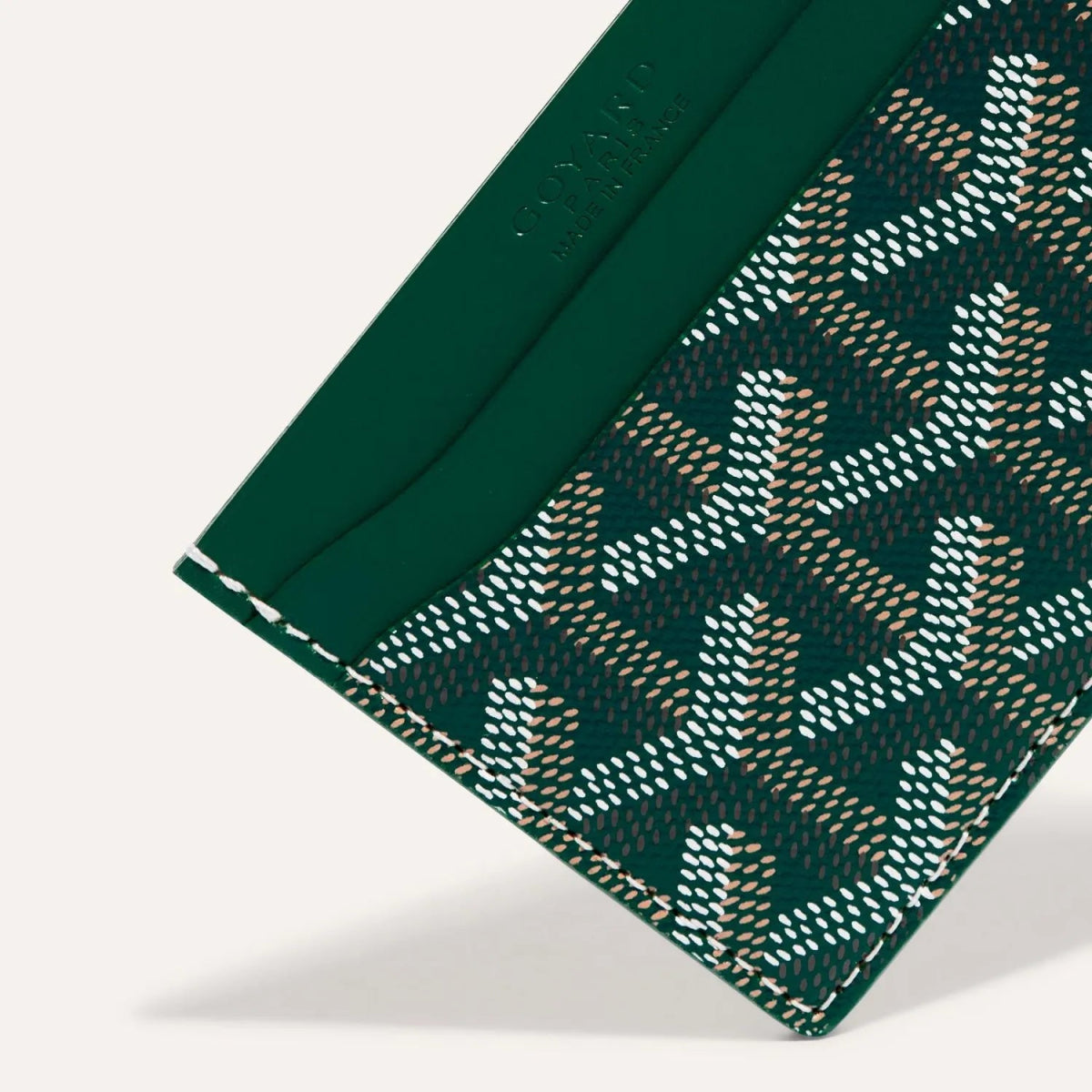 Goyard Saint - Sulpice Card Wallet Green - La Familia Street Culture - Goyard