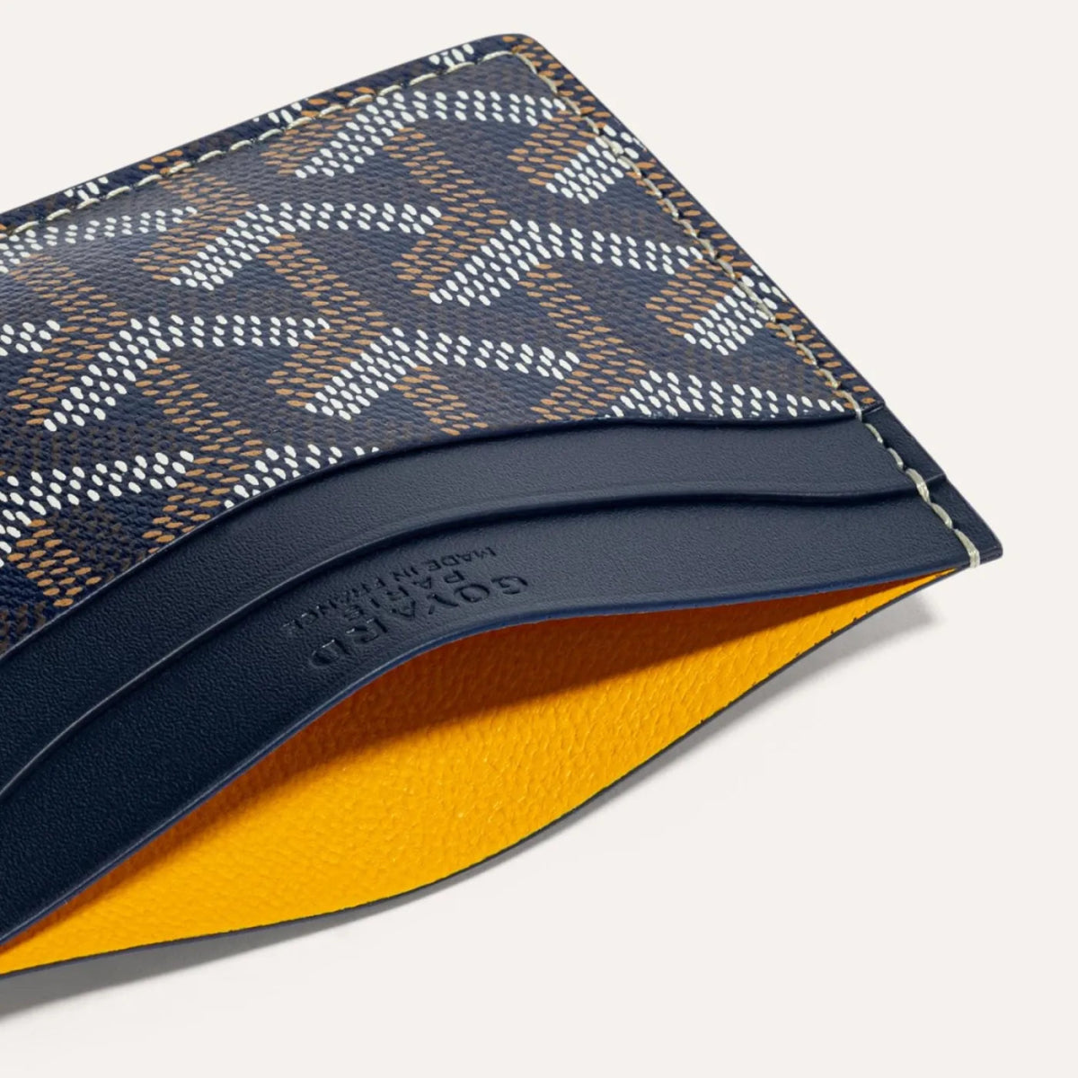 Goyard Saint - Sulpice Card Wallet Navy Blue - La Familia Street Culture - Goyard