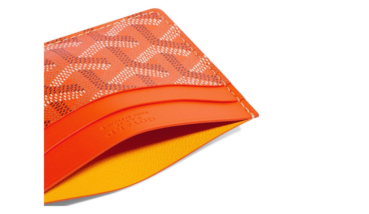 Goyard Saint Sulpice Orange Card Holder - La Familia Street Culture - Goyard