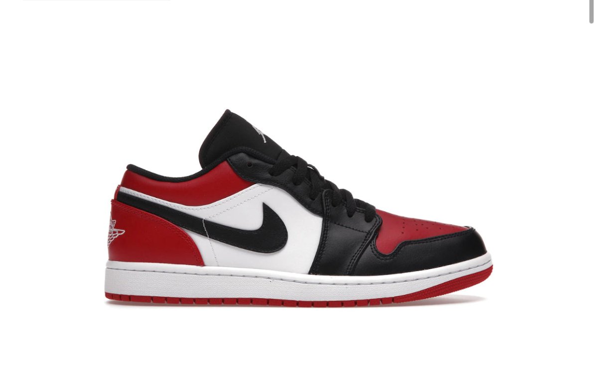 Jordan 1 Low Bred Toe - La Familia Street Culture - Air Jordan