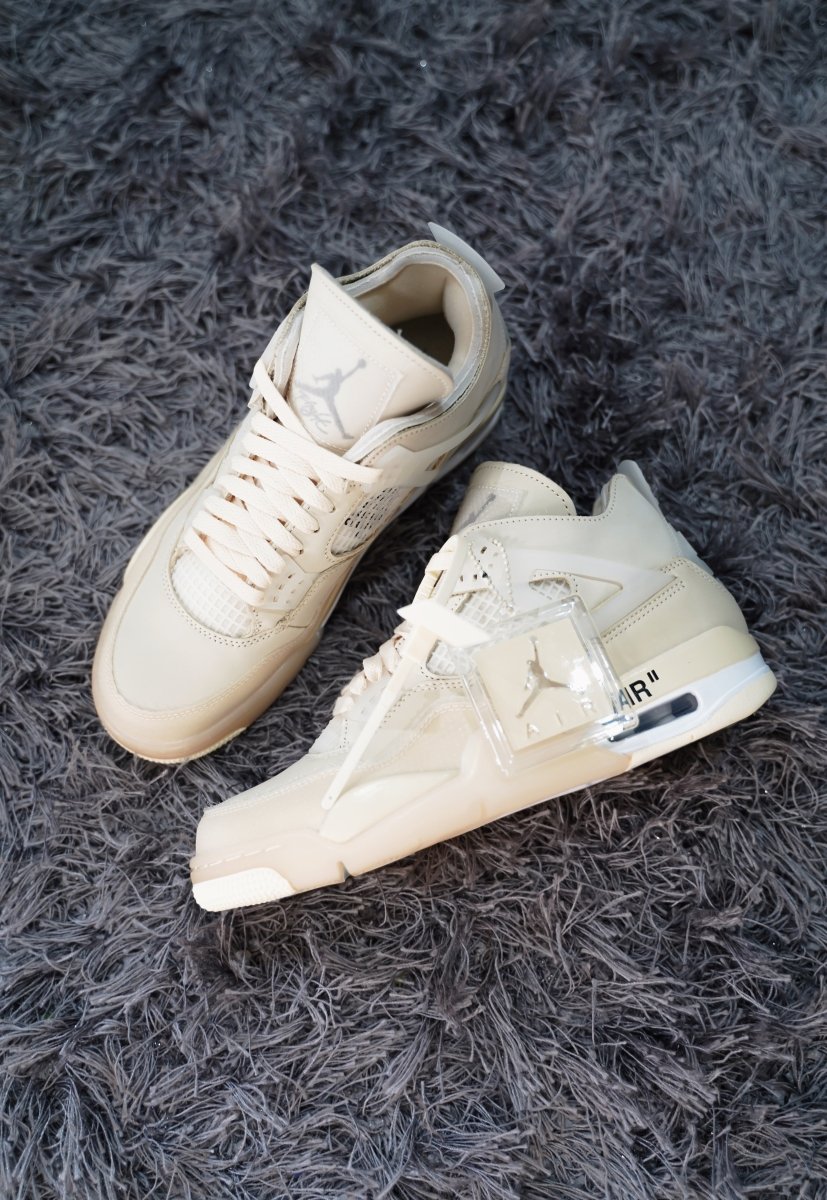 Jordan 4 retro Off-White sail (W) - La Familia Street Culture - Air Jordan