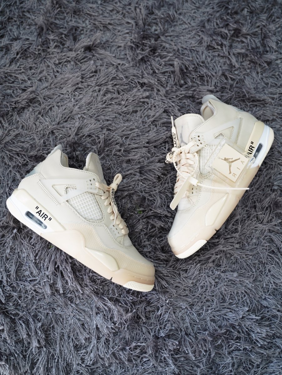 Jordan 4 retro Off-White sail (W) - La Familia Street Culture - Air Jordan