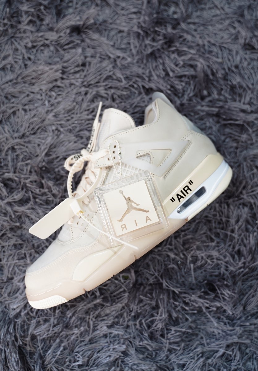 Jordan 4 retro Off-White sail (W) - La Familia Street Culture - Air Jordan