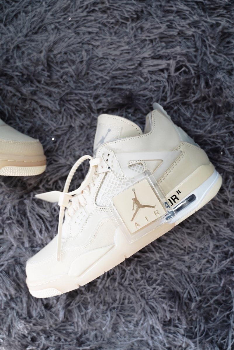 Jordan 4 retro Off-White sail (W) - La Familia Street Culture - Air Jordan