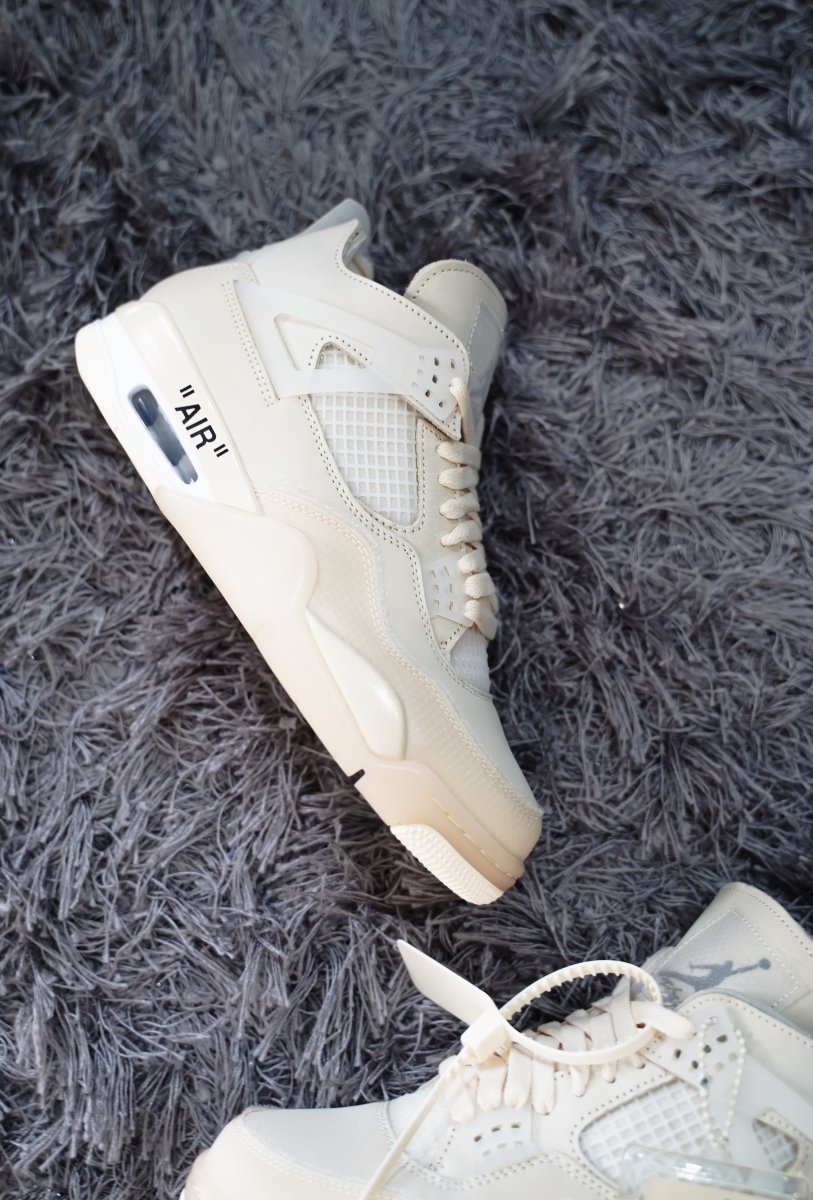 Jordan 4 retro Off-White sail (W) - La Familia Street Culture - Air Jordan