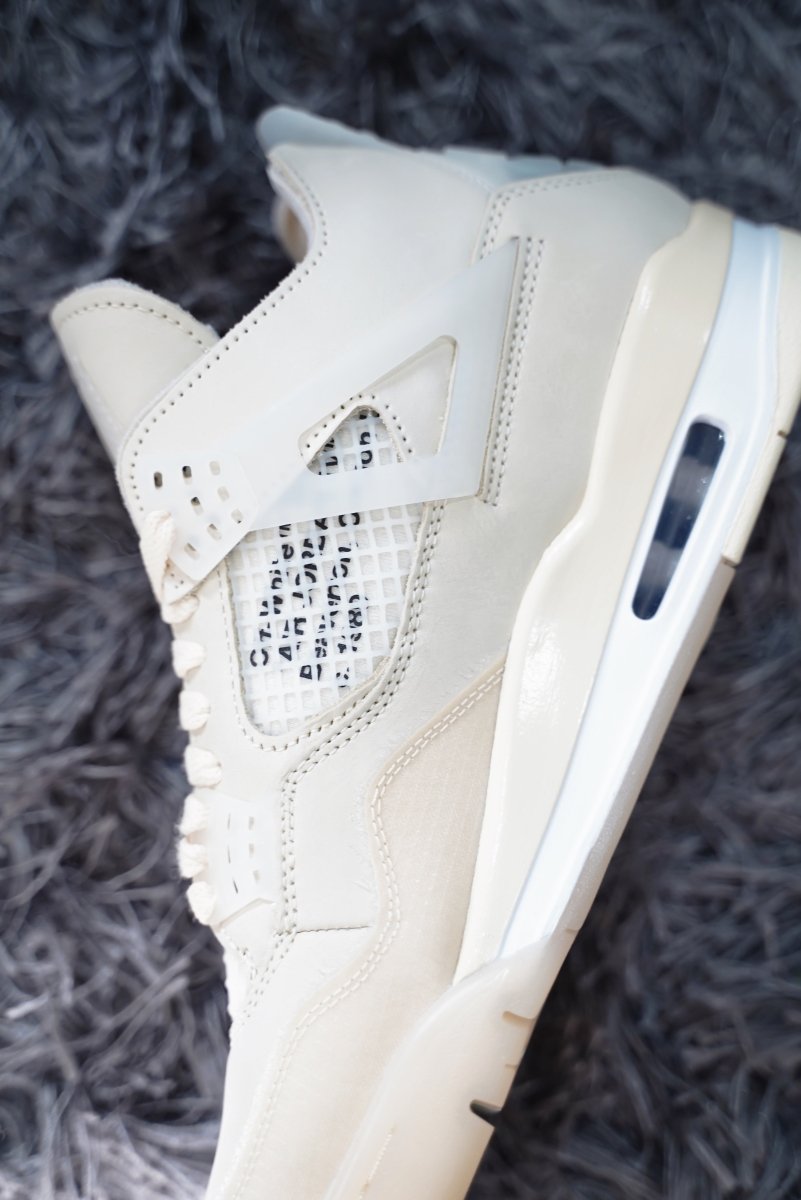 Jordan 4 retro Off-White sail (W) - La Familia Street Culture - Air Jordan