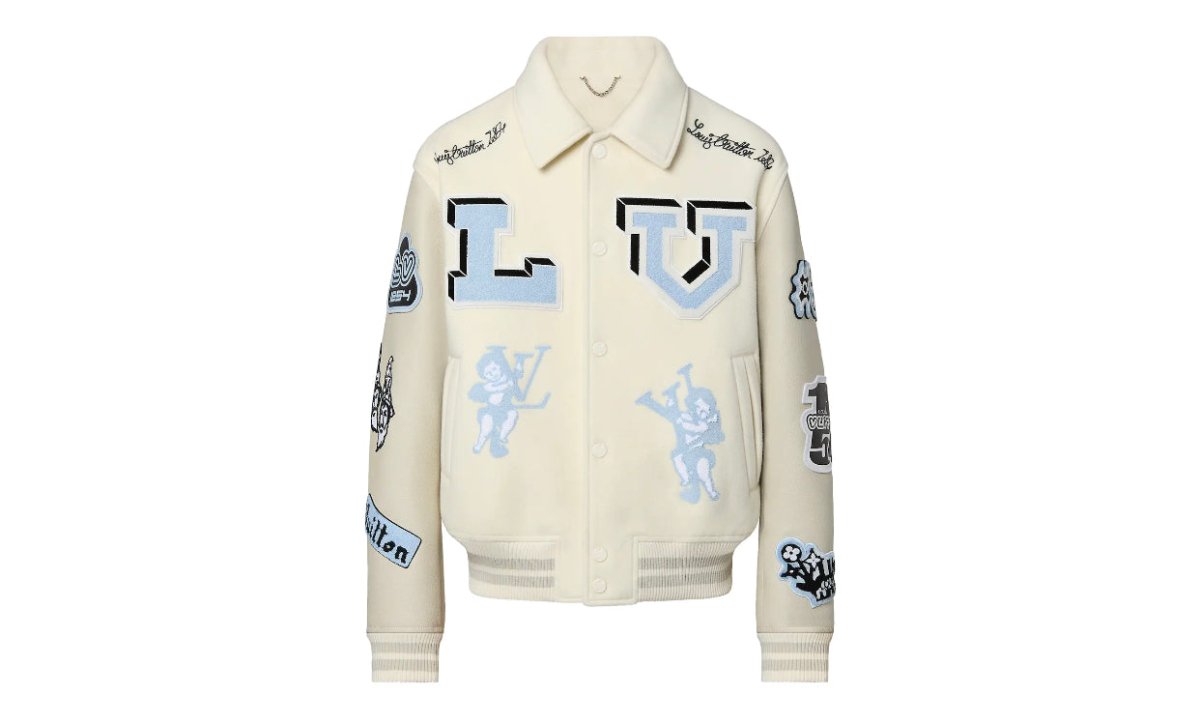 Louis Vuitton multi-patches mixed leather blouson milky white - La Familia Street Culture - Louis Vuitton