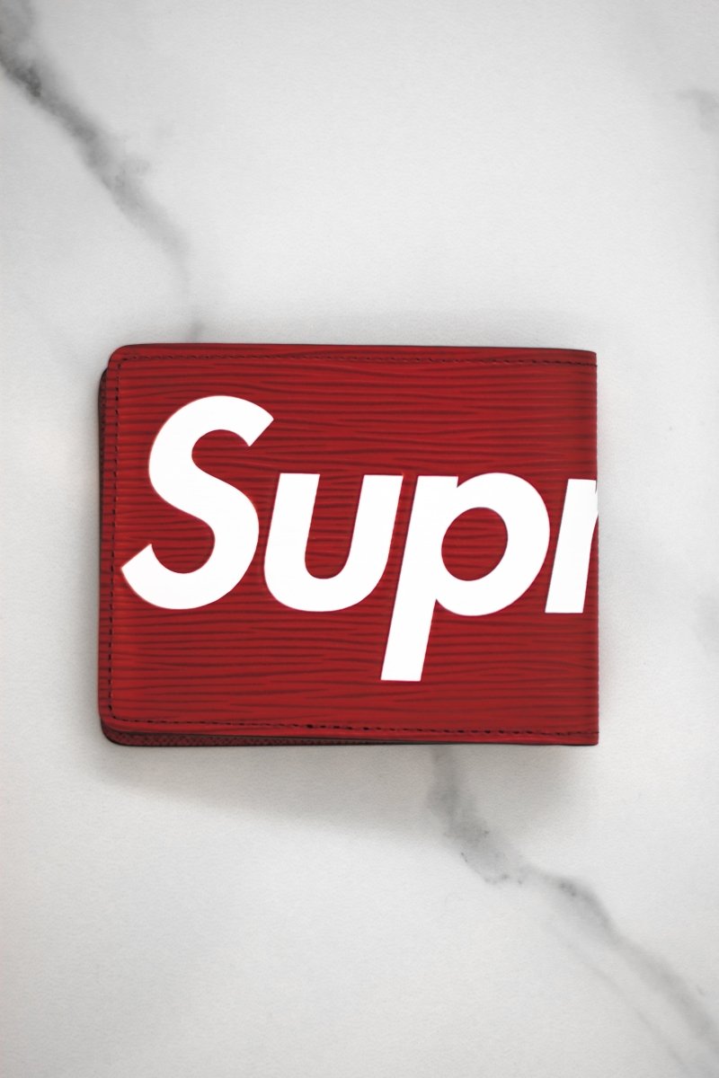 Louis Vuitton x Supreme slender wallet - La Familia Street Culture - Louis Vuitton