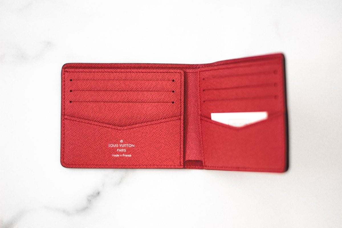 Louis Vuitton x Supreme slender wallet - La Familia Street Culture - Louis Vuitton