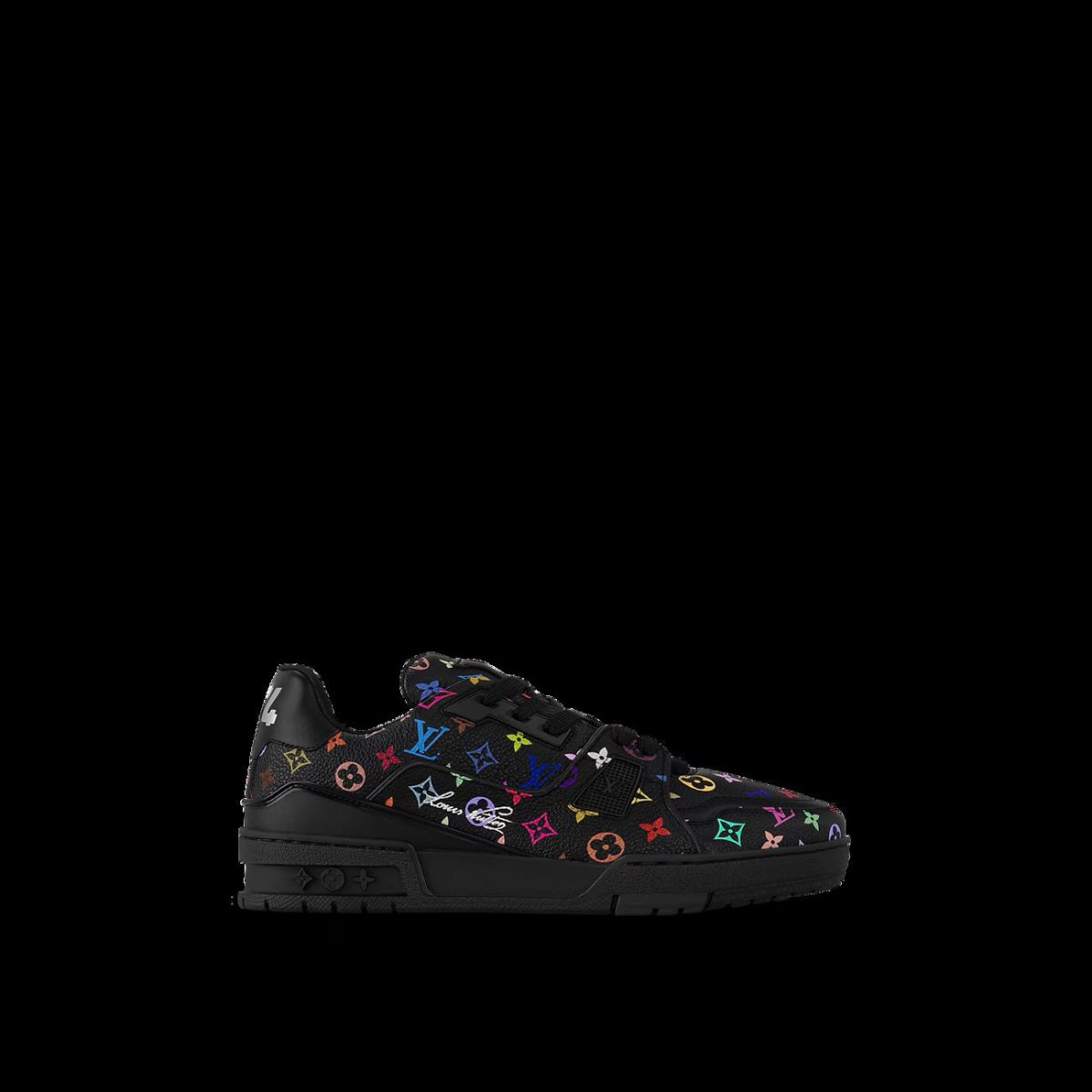 LV x TM LV Trainer Sneaker Black - La Familia Street Culture - Louis Vuitton