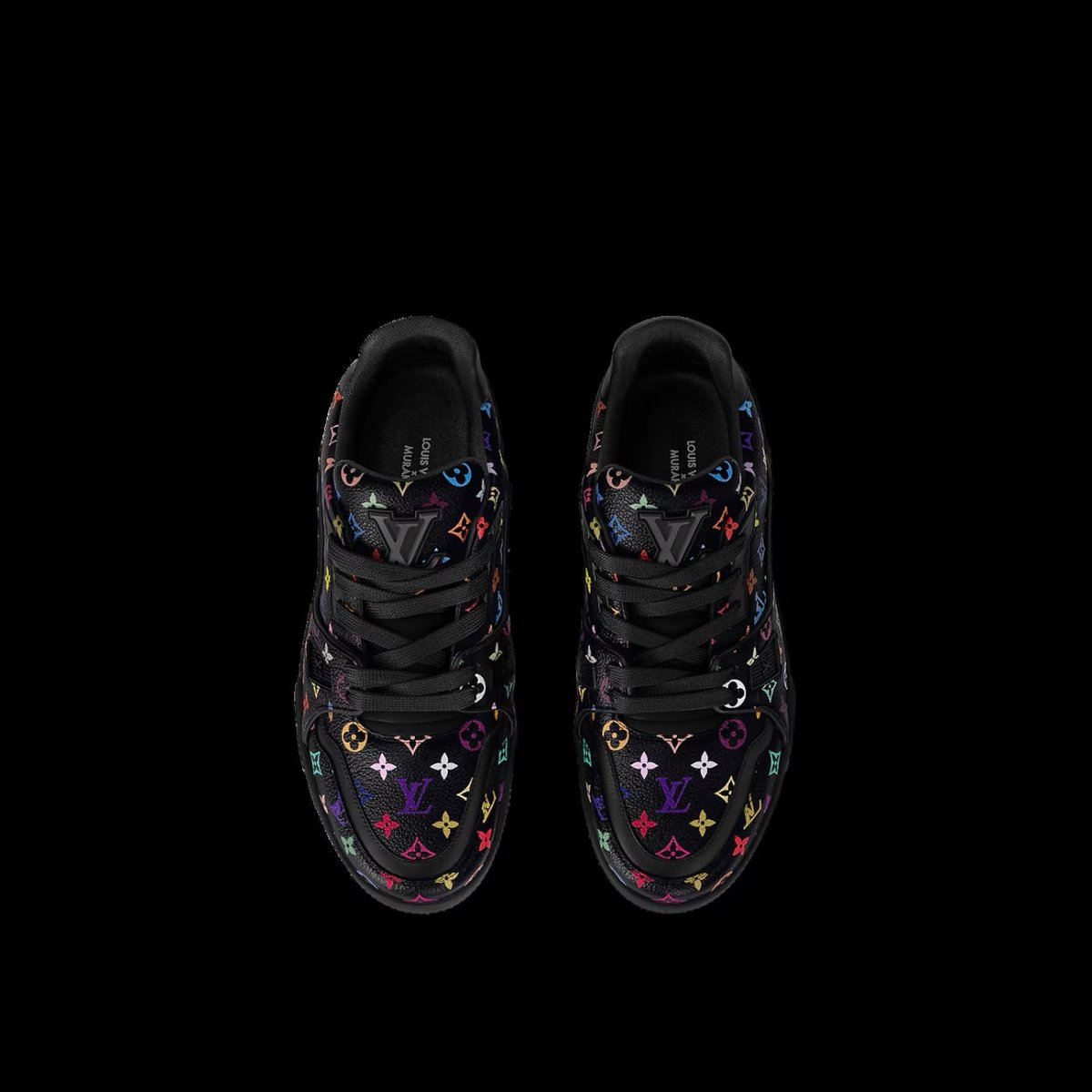 LV x TM LV Trainer Sneaker Black - La Familia Street Culture - Louis Vuitton