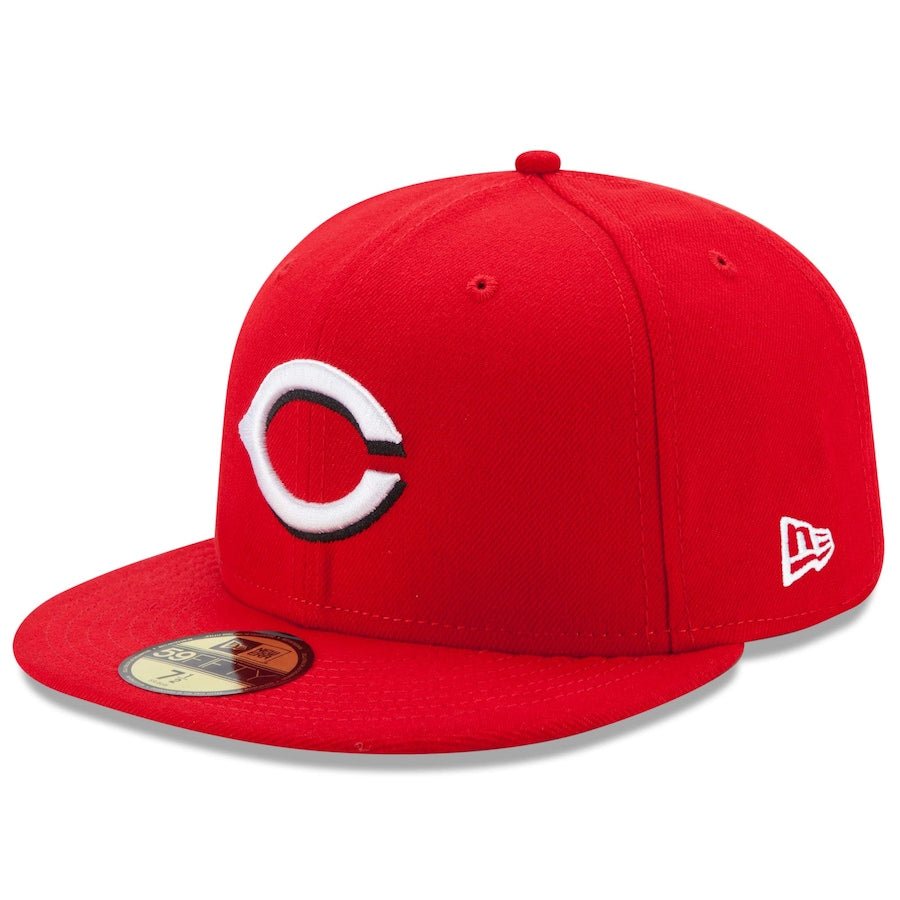 New Era Cincinnati Reds 59FIFTY MLB Authentic Collection Fitted Cap - La Familia Street Culture - New Era
