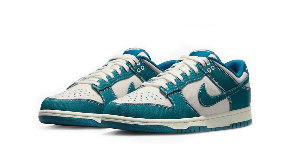 Nike Dunk low industrial blue Sashiko - La Familia Street Culture - Nike