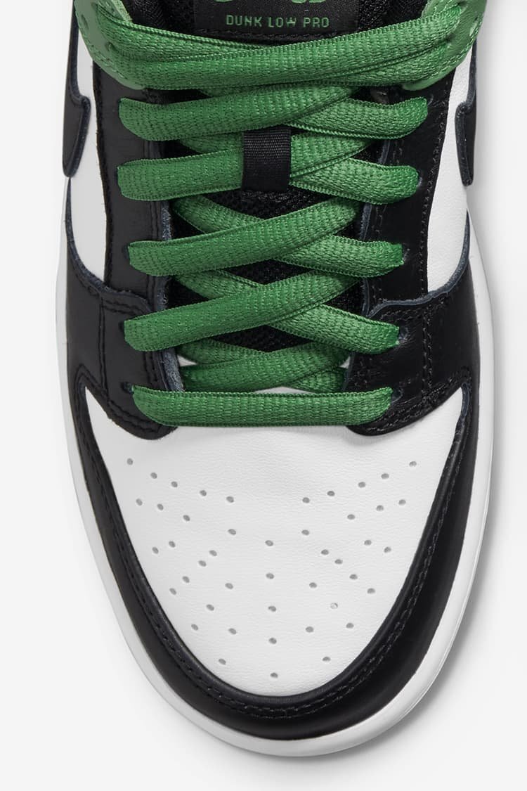 Nike SB Dunk Low Pro Black and Classic Green - La Familia Street Culture - Nike