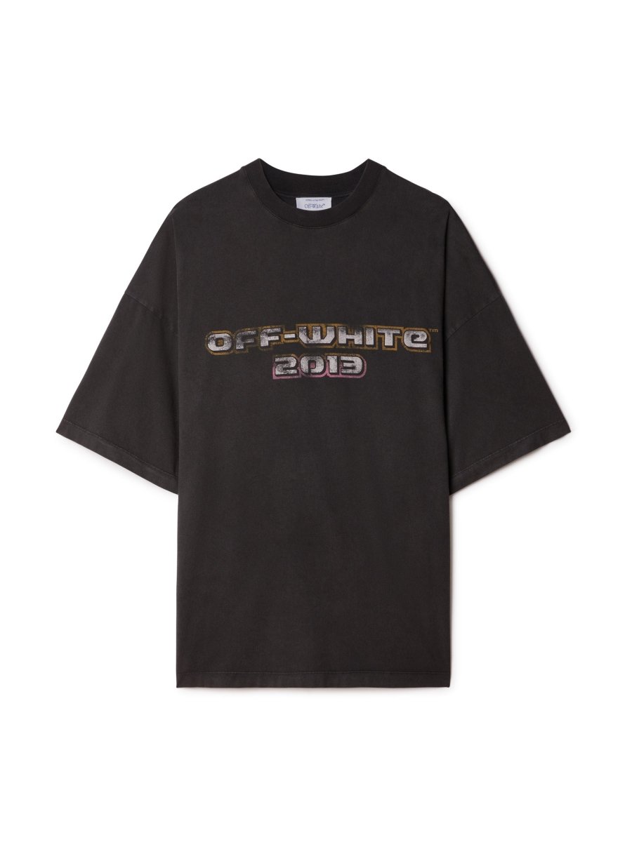 Off-White Digit Bacchus Over S/S Tee Black Multicolor - La Familia Street Culture - Off-White