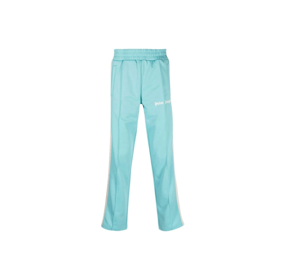 Palm Angels Classic Track Pants- Light Blue/Off White - La Familia Street Culture - PALM ANGELS