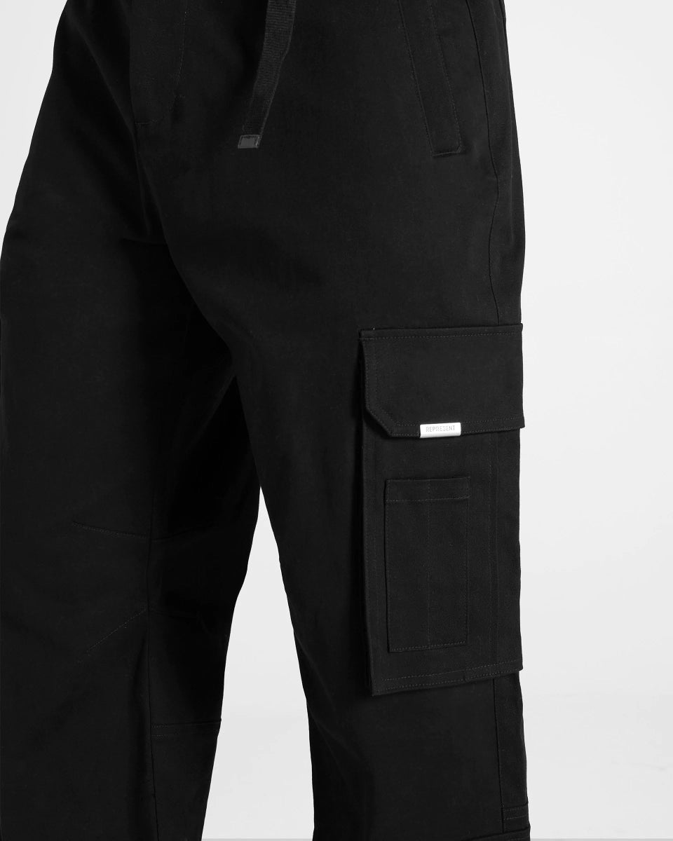 Represent The Cargo Pant Black - La Familia Street Culture - Represent