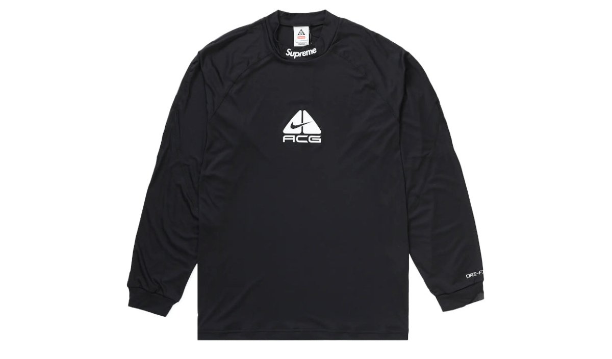 Supreme Nike ACG Jersey Black - La Familia Street Culture - SUPREME