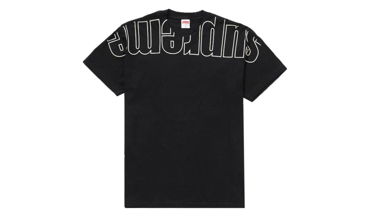 Supreme Upside Down Tee Black - La Familia Street Culture - SUPREME